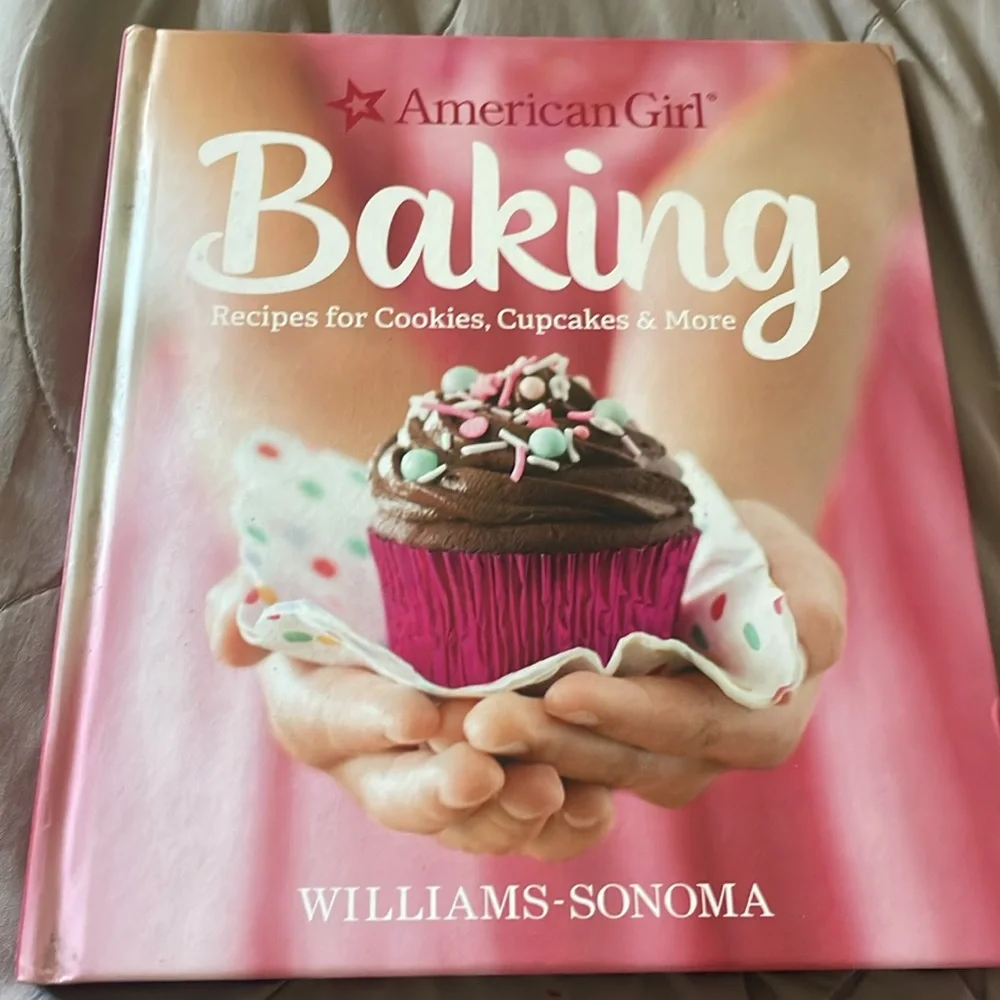 American Girl Williams Sonoma Baking Parties 2 Cookbook Lot Kids Recipes